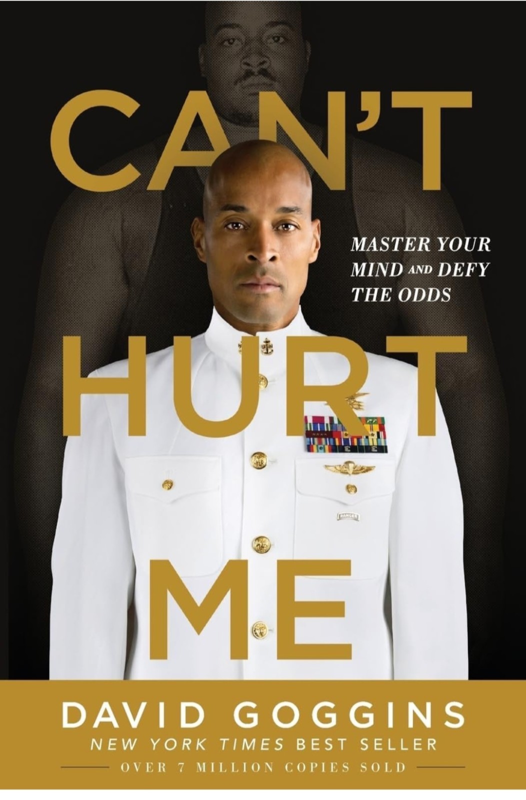 Can’t Hurt Me Master Your Mind and Defy the Odds by David Goggins Paperback NEW