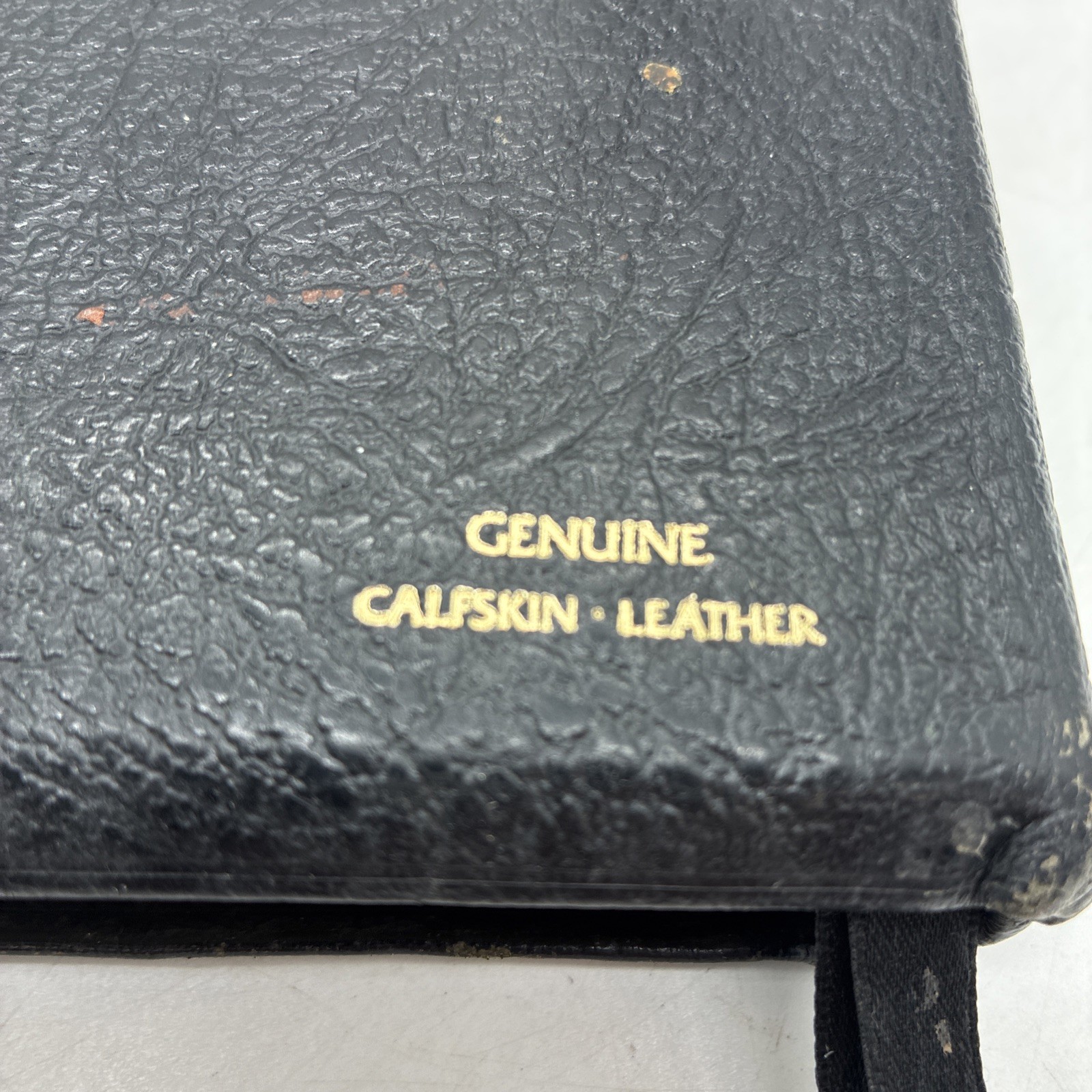 KJV Rhema Study Bible Kenneth Hagin Calfskin Leather King James Red Letter 1985