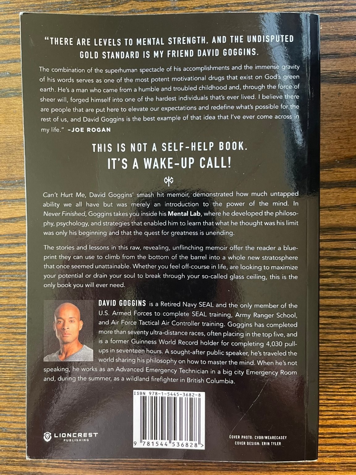 Never Finished David Goggins 2022 Clean Edition Self-Help Motivation Lioncrest