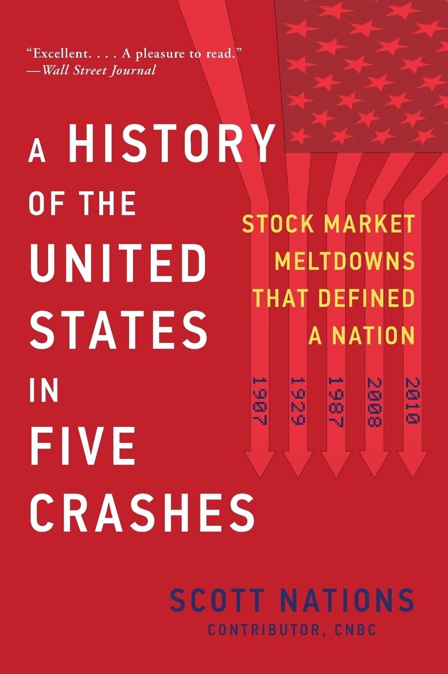 A History of the United States in Five Crashes: Stock Market Meltdowns Paperback