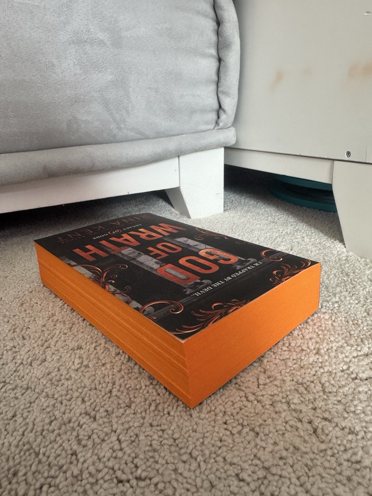 God of Wrath by Rina Kent – signed book plate Deluxe edition with sprayed edges