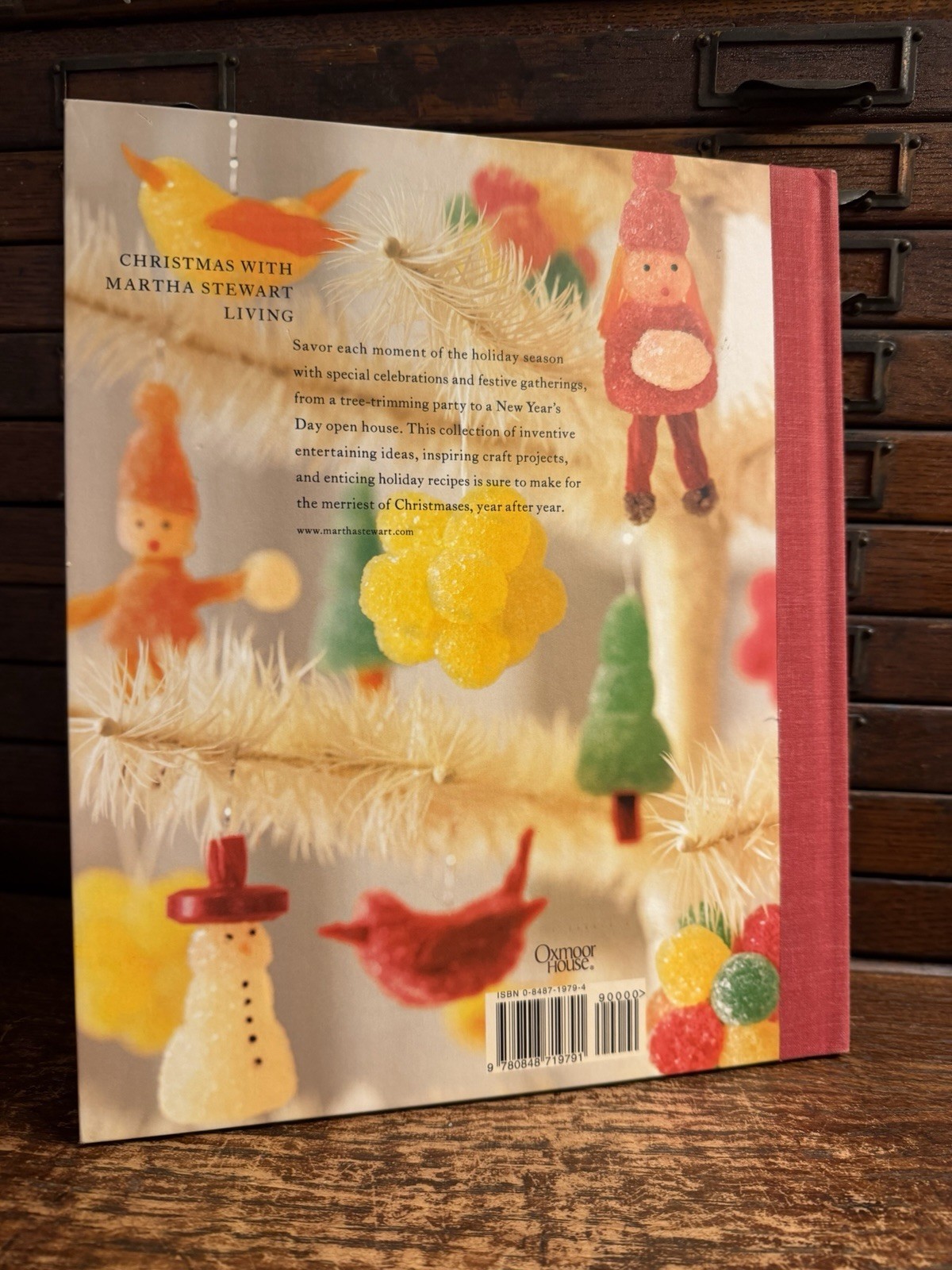 Lot 8 Martha Stewart Books: Entertaining First Ed; Pies Hors D’oeuvres Christmas