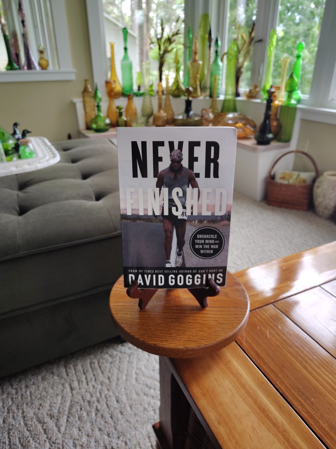 Never Finished: Unshackle Your Mind and Win the War Within by Goggins, David PB