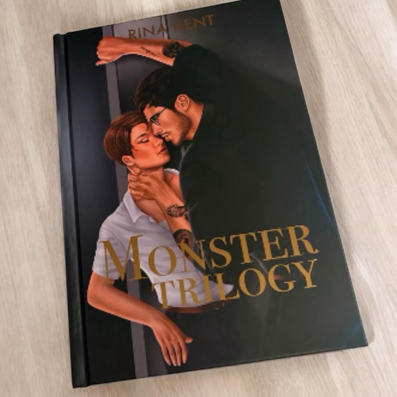 Rina Kent Monster Trilogy BFDC Collector Edition Sprayed Edges Hardcover