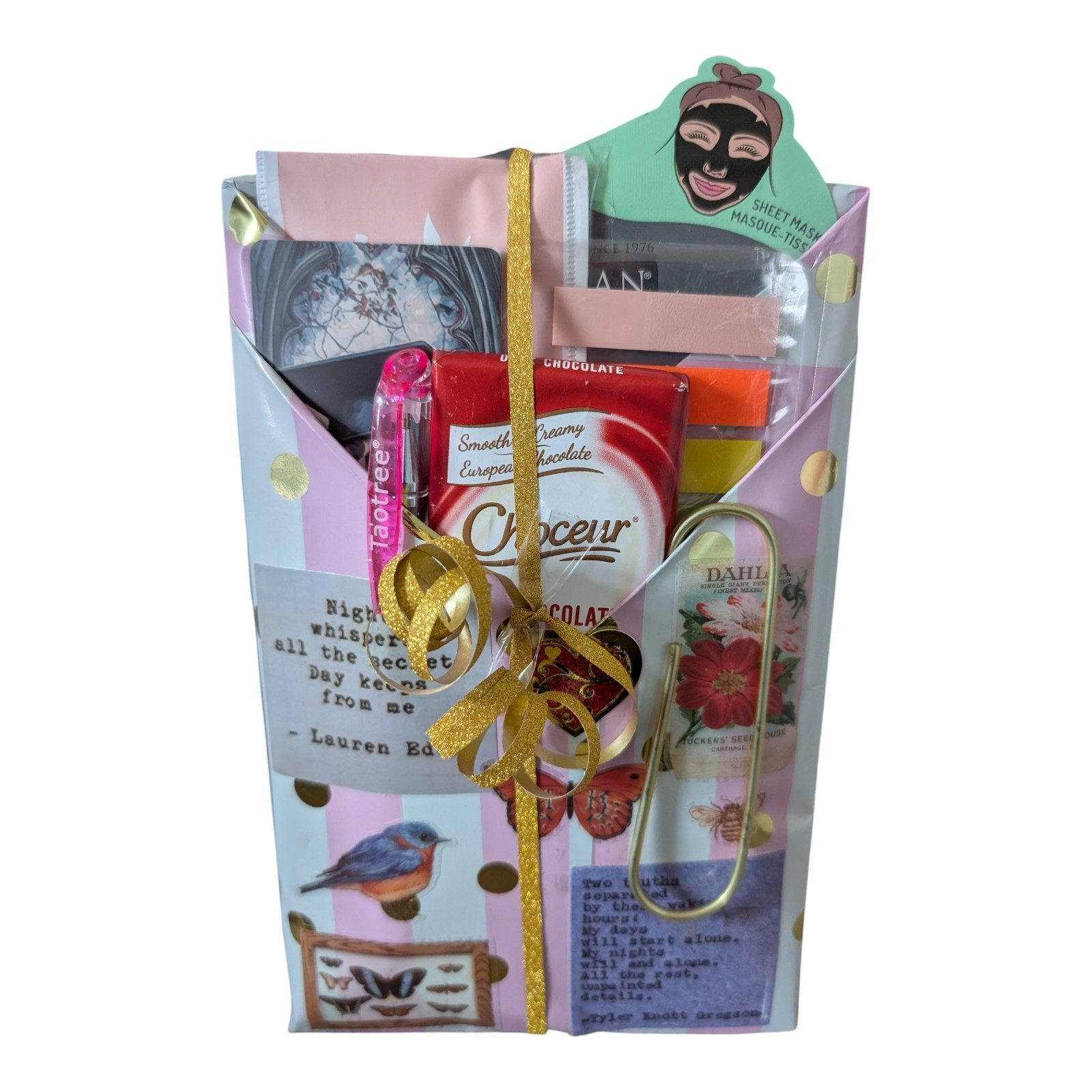 Enchanted Escape: Blind Date With A Book, Tea, Candy Bookmark More Booktok