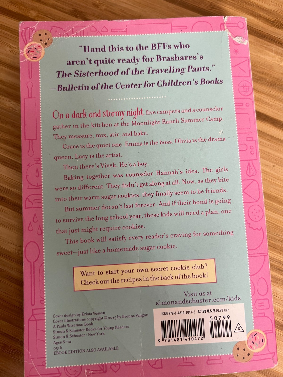 6 Cupcake, Donut and Cookie Novels by Berk,Simon,Cheng,Freeman+
