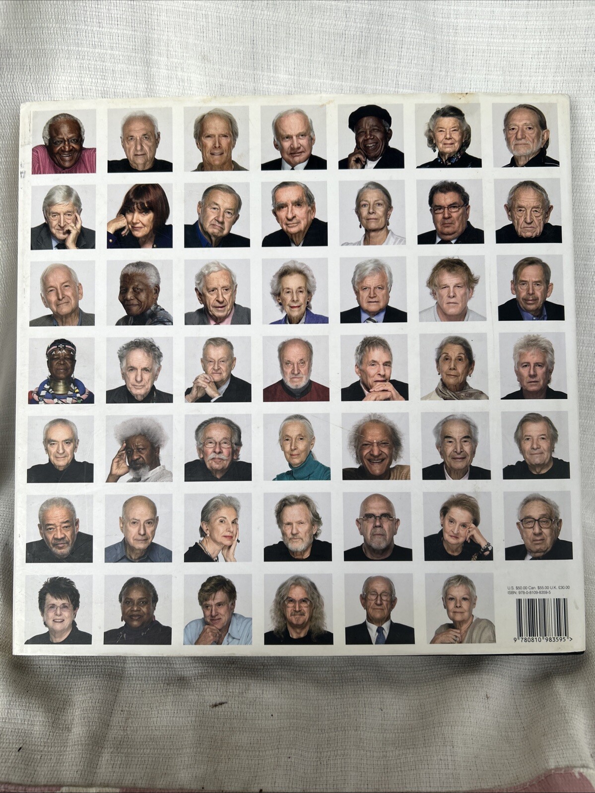 photography book WISDOM photos by ANDREW ZUCKERMAN Heavy 5 Lbs bonus cd 2008