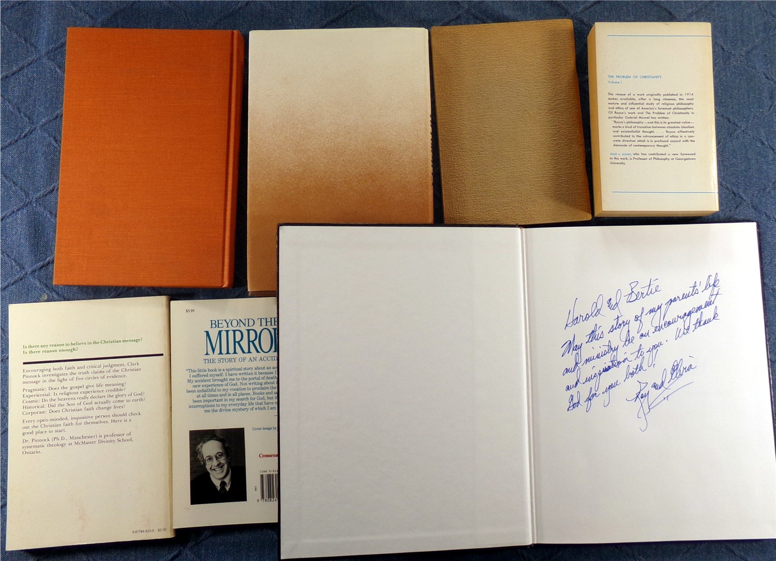 Vintage Theology: 25x Book Lot (3 Signed) Religion Christian Spiritual Faith God