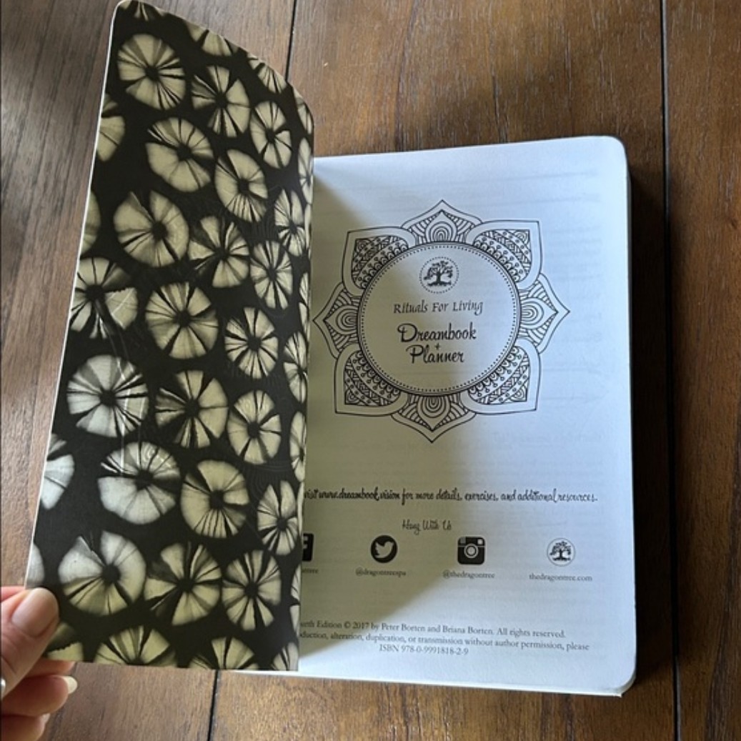 Dragontree Rituals for Living Dreambook + Planner Undated