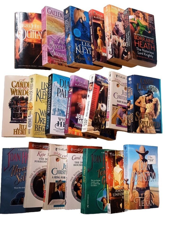 Lot of 12 Romance PBs – Modern Harlequin Style Titles