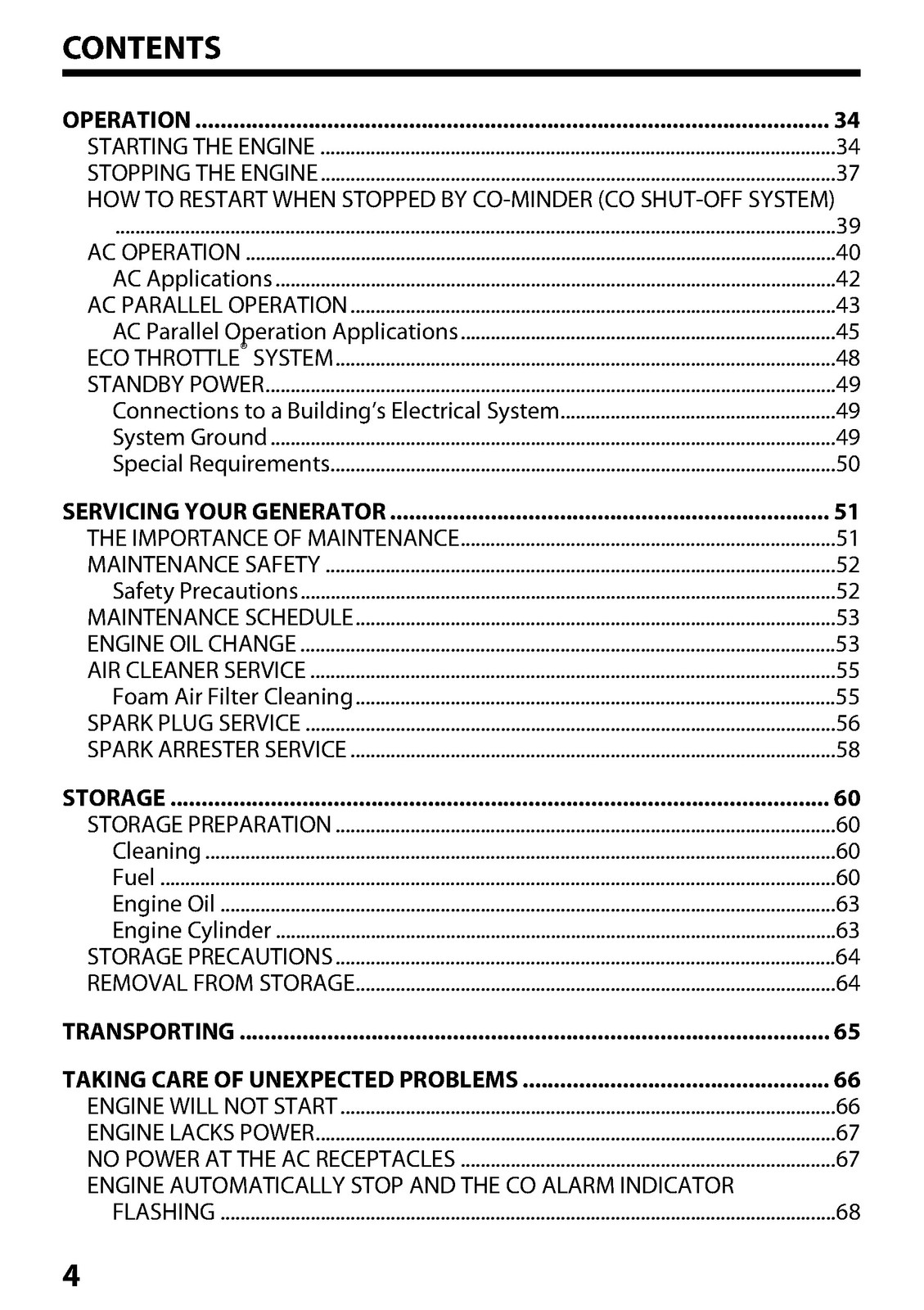 HONDA EU1000i Generator Owners Manual 2021 – STEEL WIRE BOUND – TOUGH COVERS
