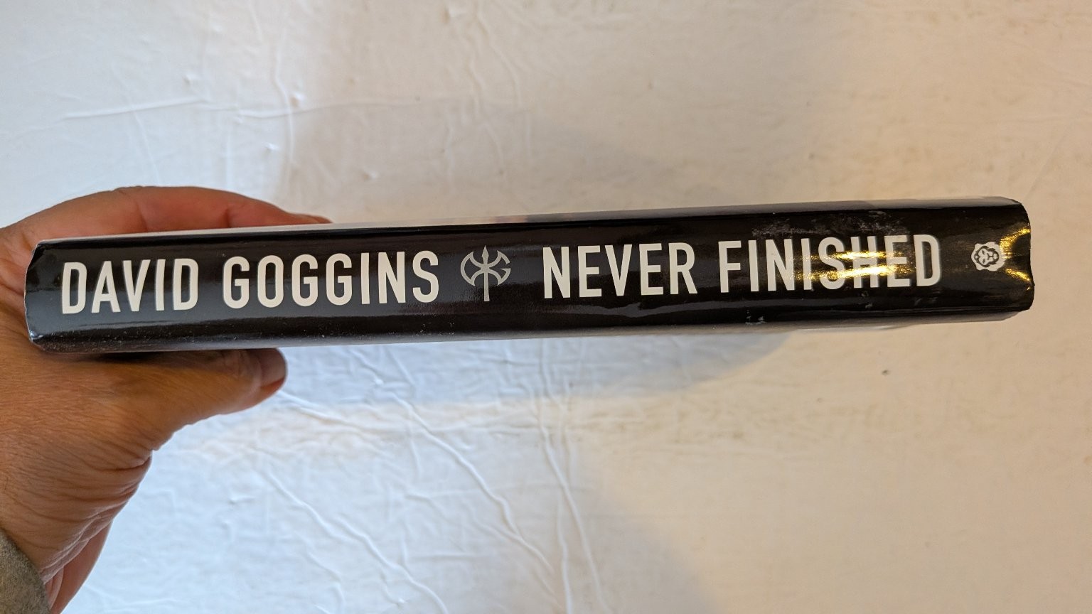Never Finished David Goggins 2022 First Edition Motivational Lioncrest