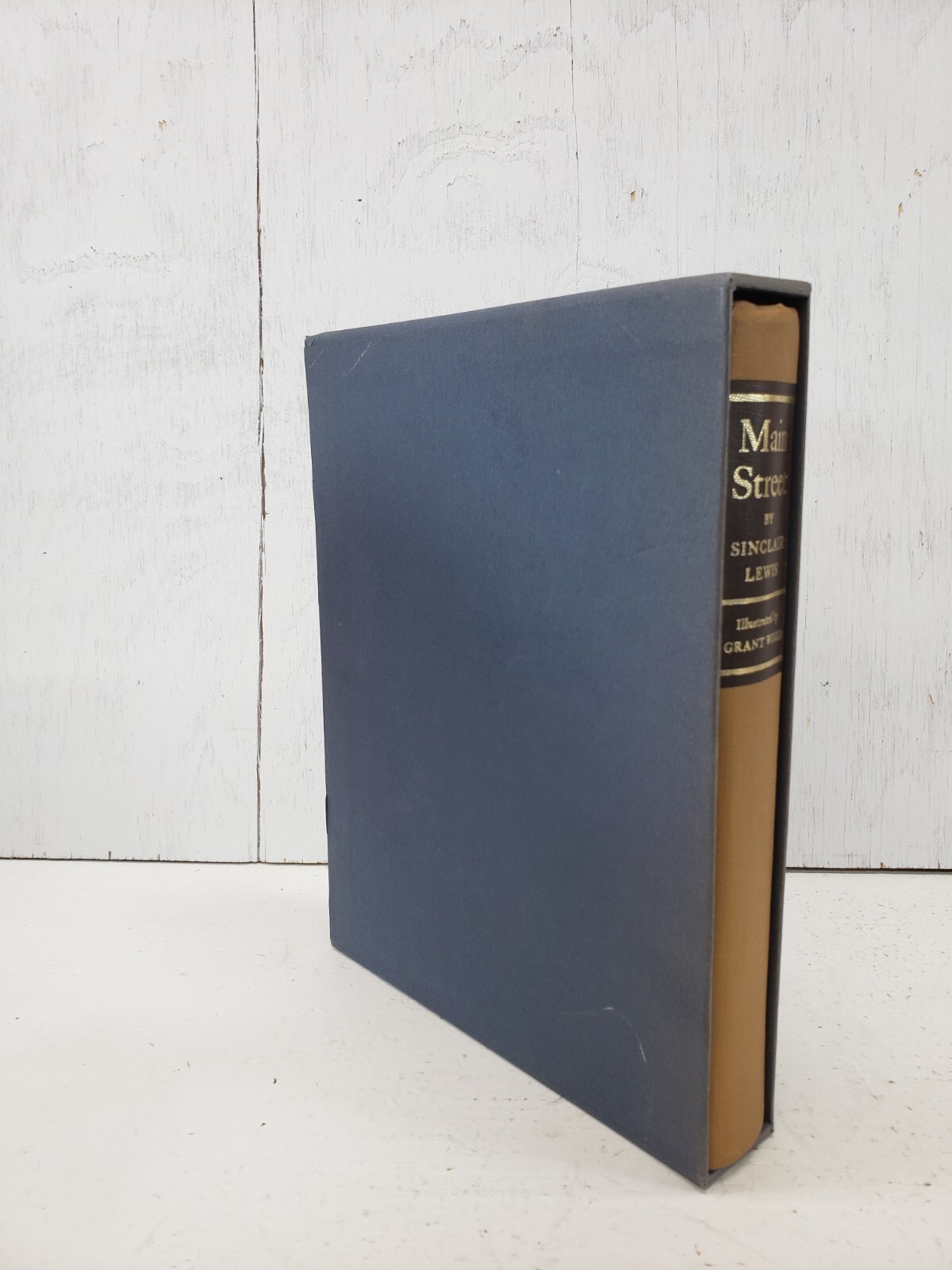 Main Street by Sinclair Lewis Book The Heritage Club Sandglass 1970