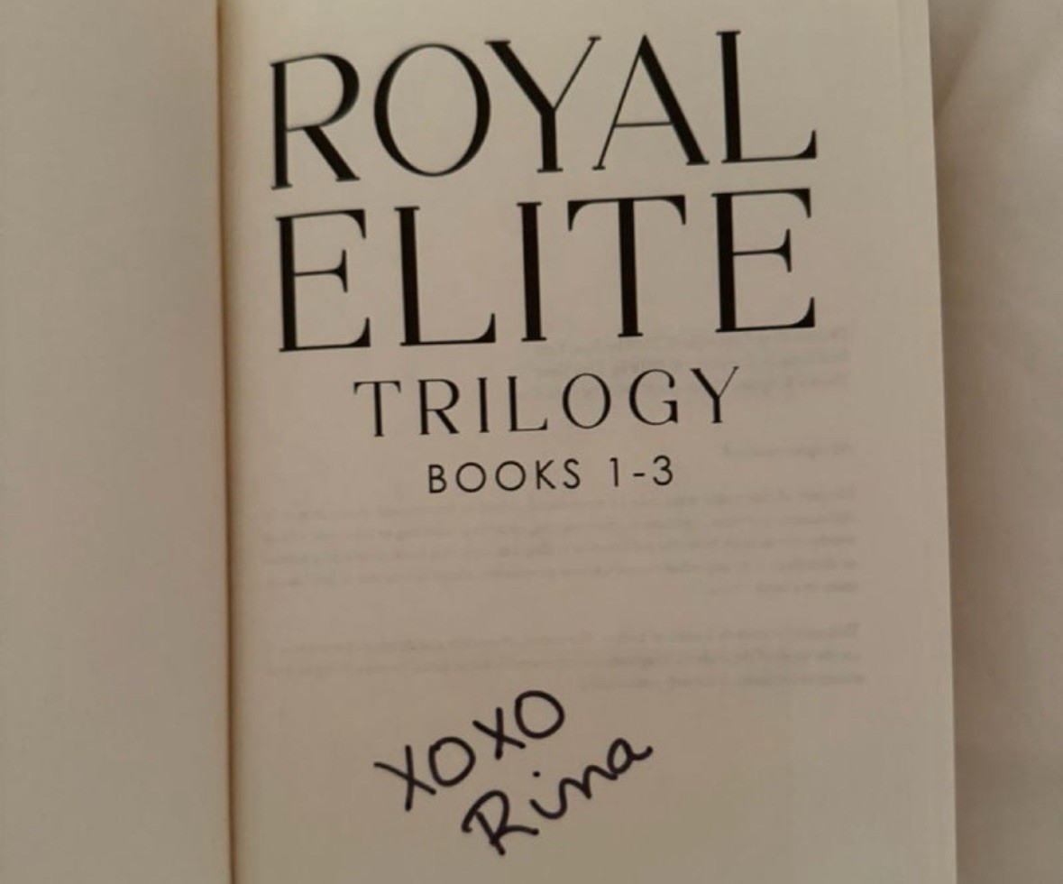 Royal Elite Trilogy Special Signed Edition By Rina Kent