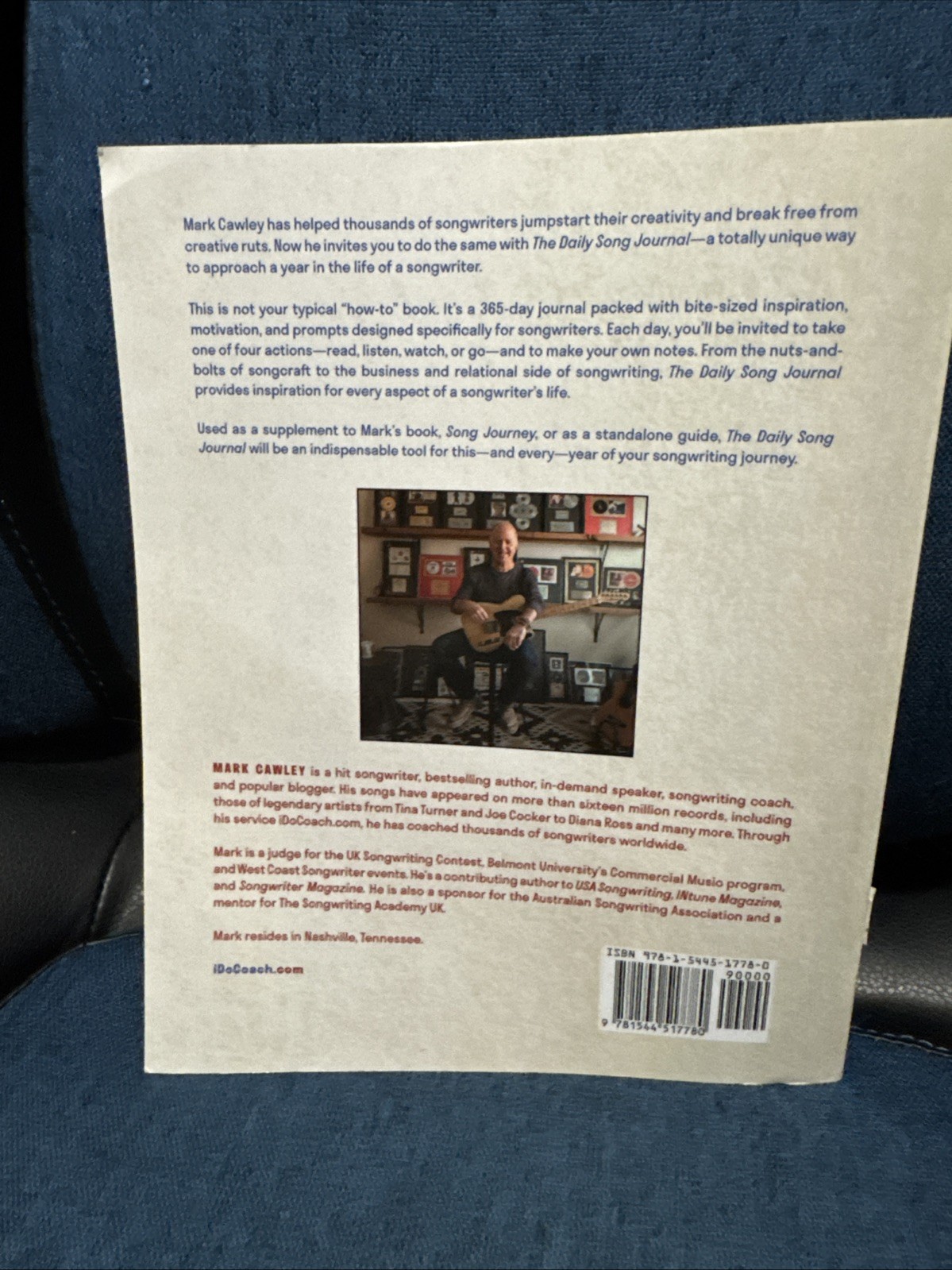 The Daily Song Journal. Mark Cawley. Very Good