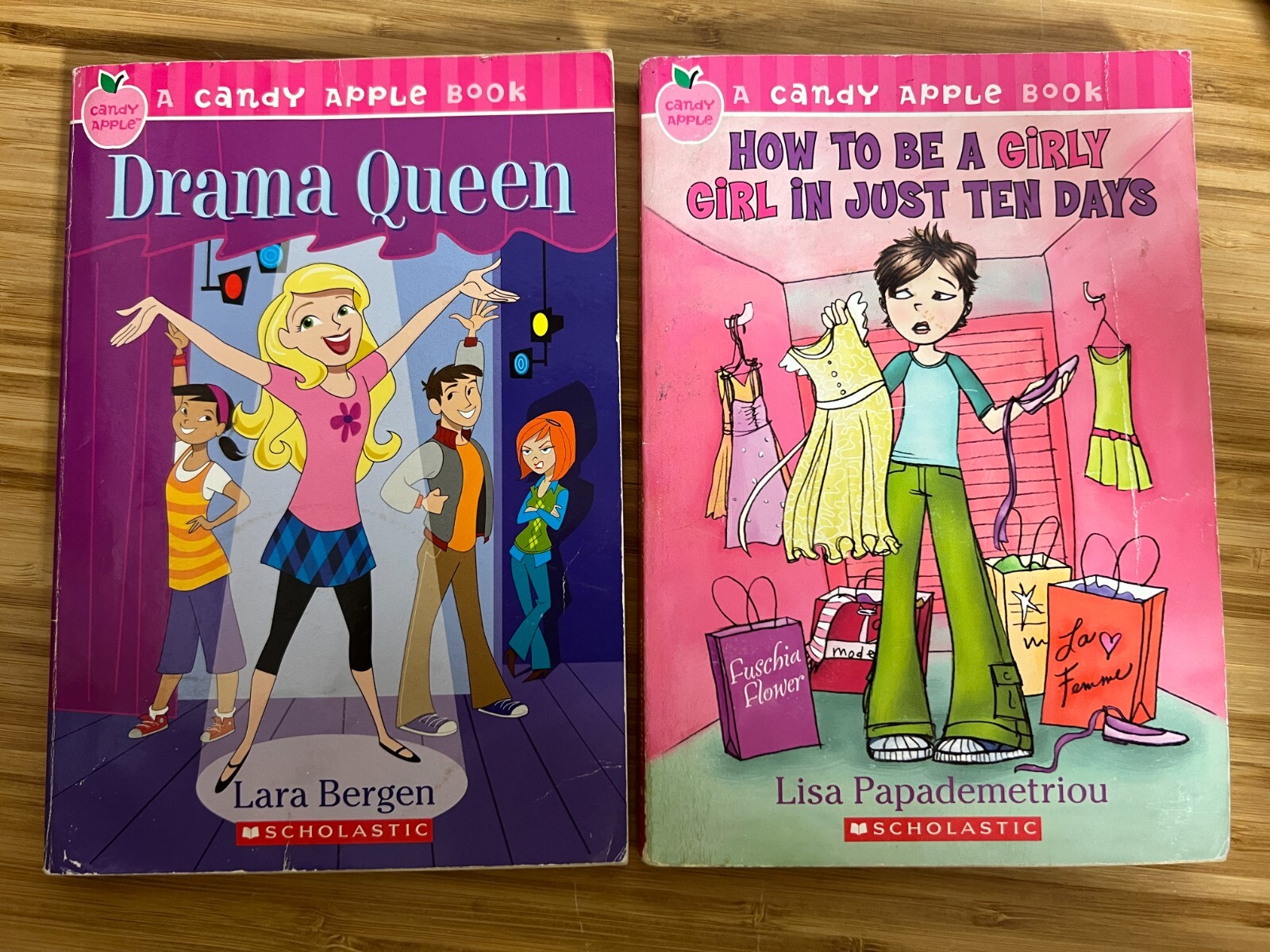 Candy Apple Book Series -Drama-Sister Switch-Girly Girl-Star Crossed +1