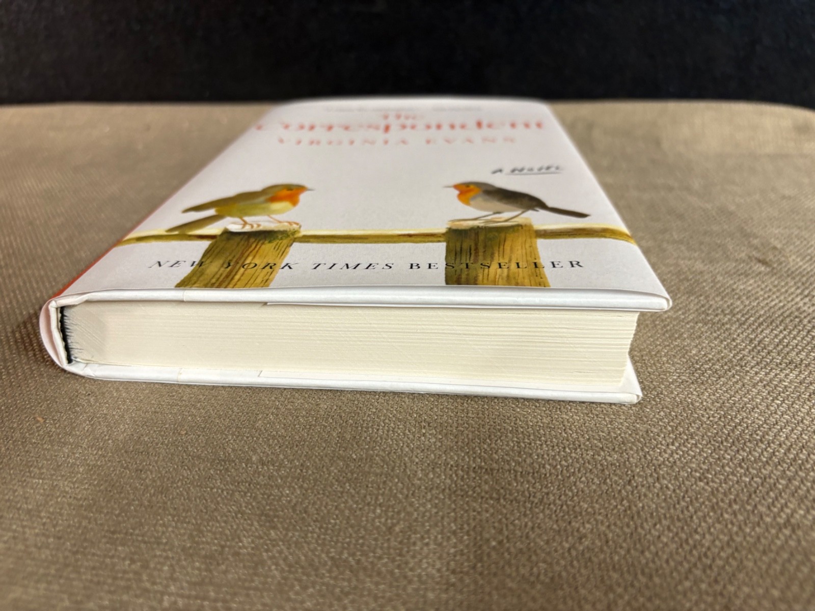 the correspondent virginia evans hardcover