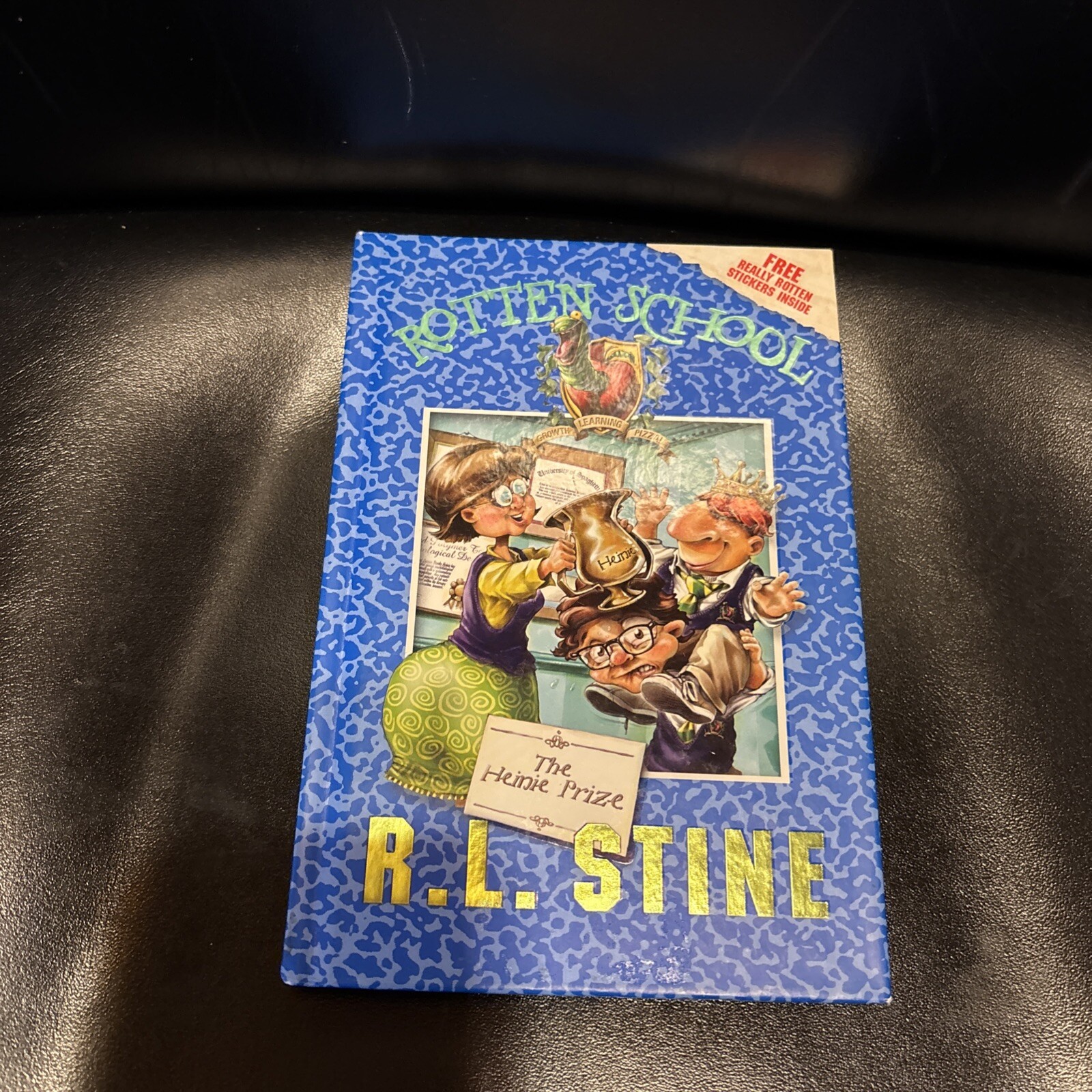 R.L. Stine Rotten School Book Lot 2 3 4 5 6 Hardcover