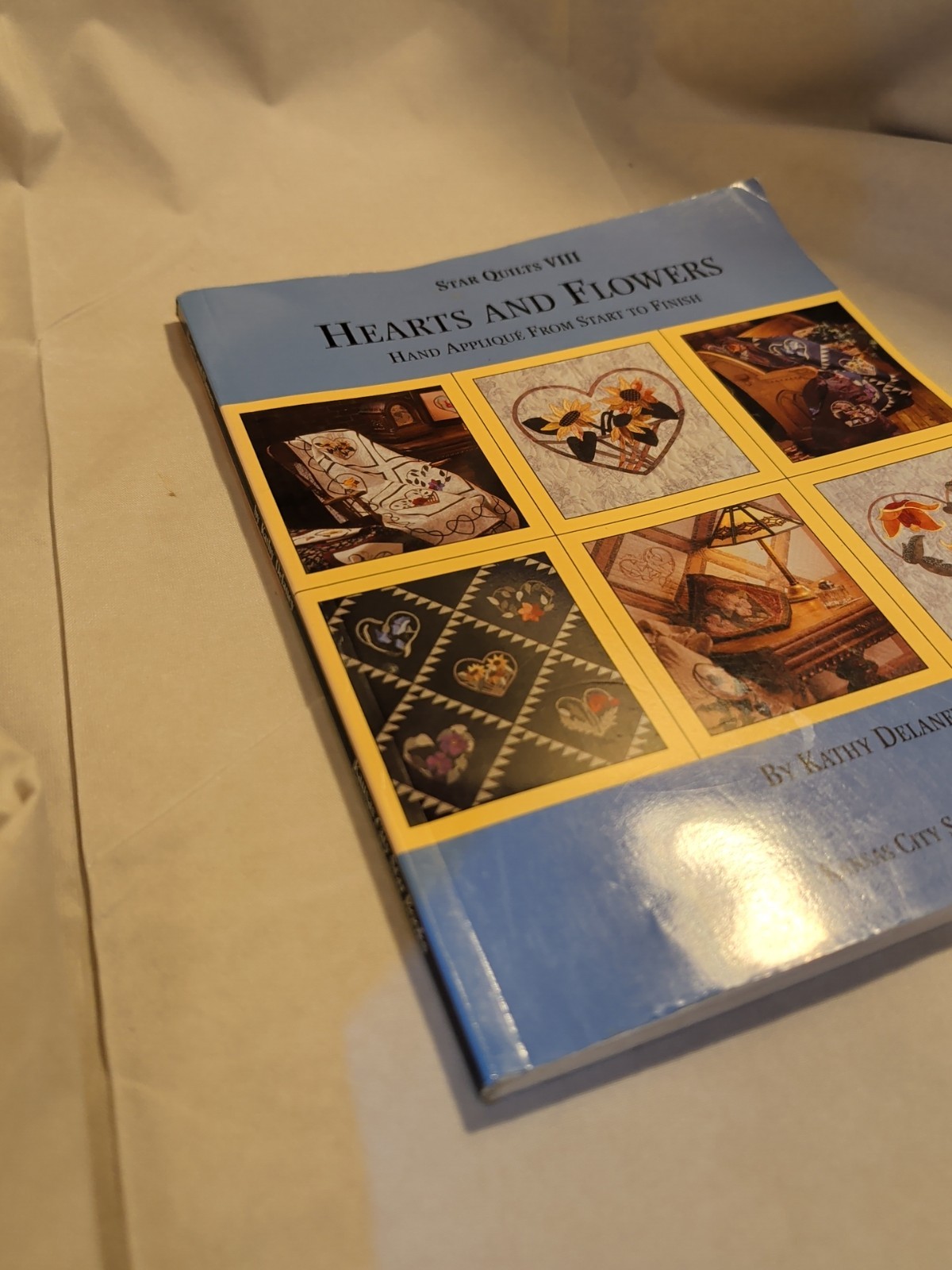 KANSAS CITY STAR BOOKS – Quilt Book – HEARTS AND FLOWERS Hand Applique 126 Pages