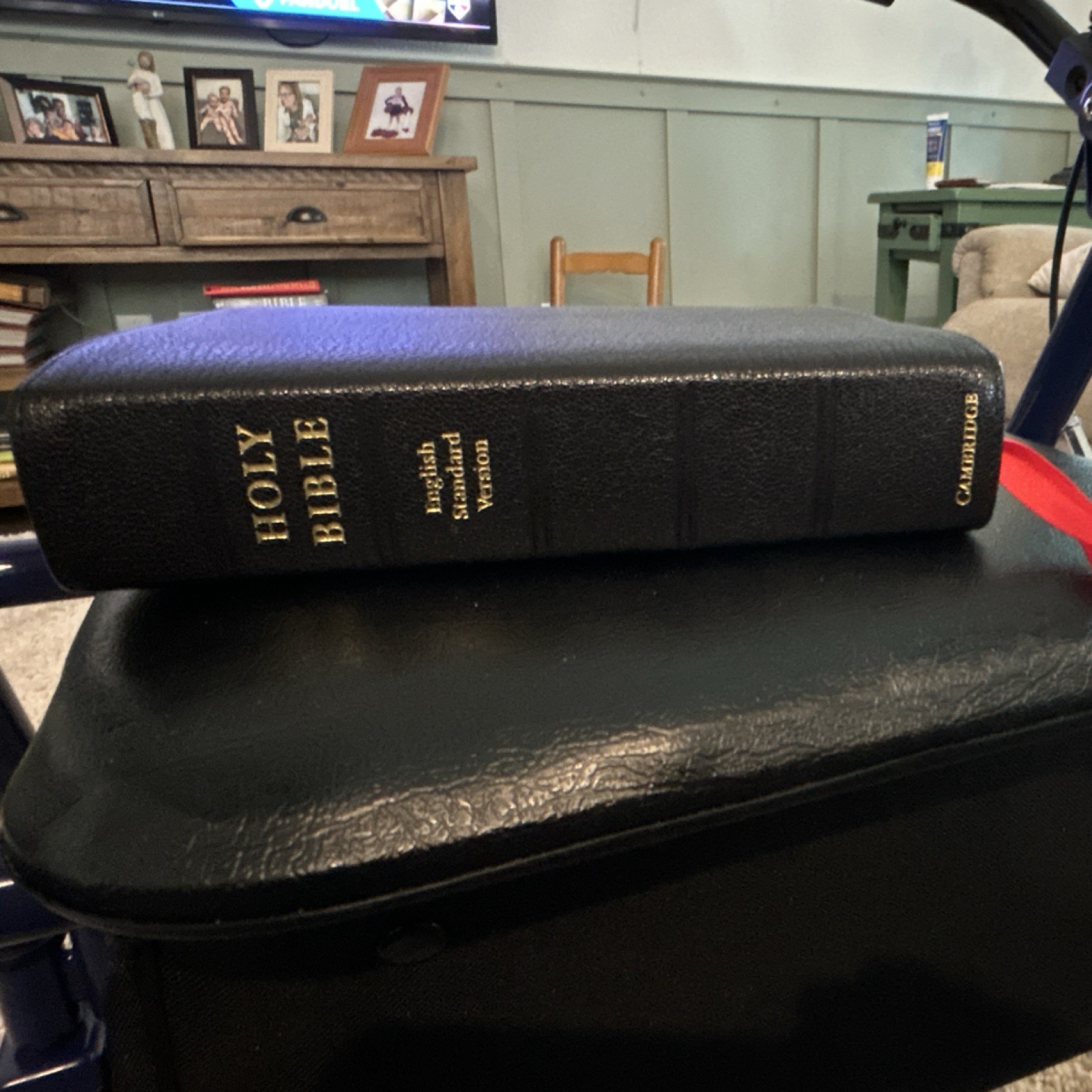 Cambridge Holy Bible English Standard Version Leather Bound Religious Bible