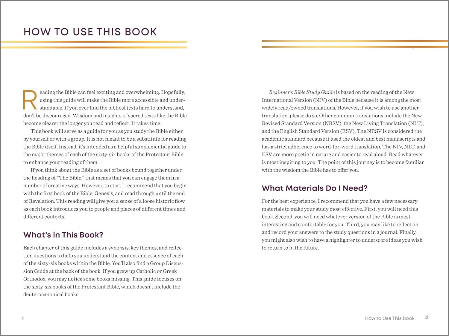 The Beginner’S Bible Study Guide: an Introduction to All 66 Books of the Bible