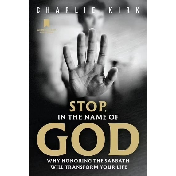 Charlie Kirk Book Stop in the Name of God Hardcover 2025 NEW