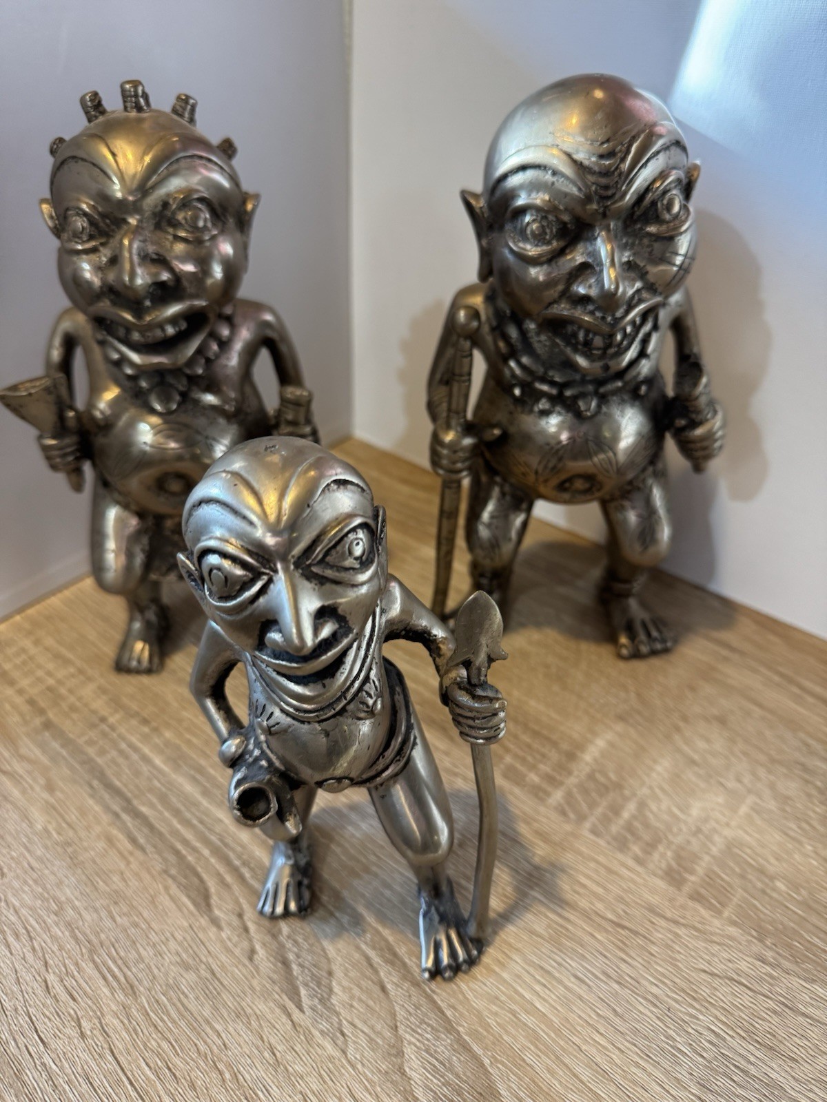 Bronze Edo people Benin Kingdom in Nigeria or the Bamum/Tikar people in Cameroon