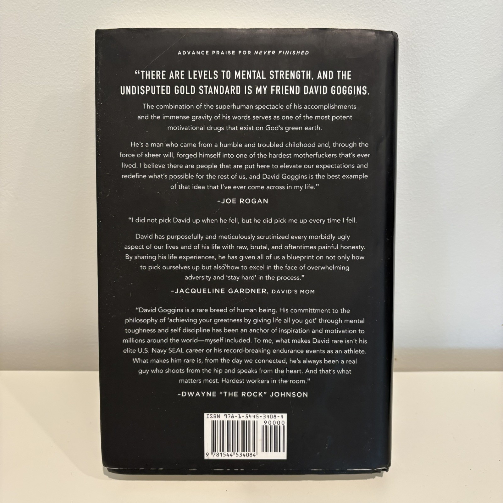 Never Finished David Goggins 2022 First Edition Hardcover Lioncrest Publishing