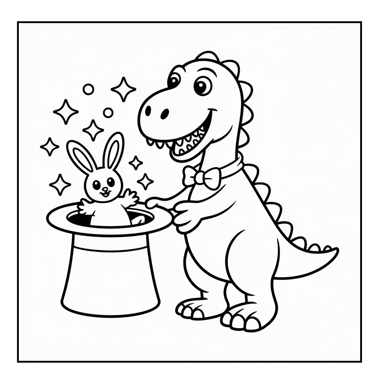 Cute Dinosaurs Coloring Book for Kids Ages 4-8 | Fun Prehistoric Activity Book |