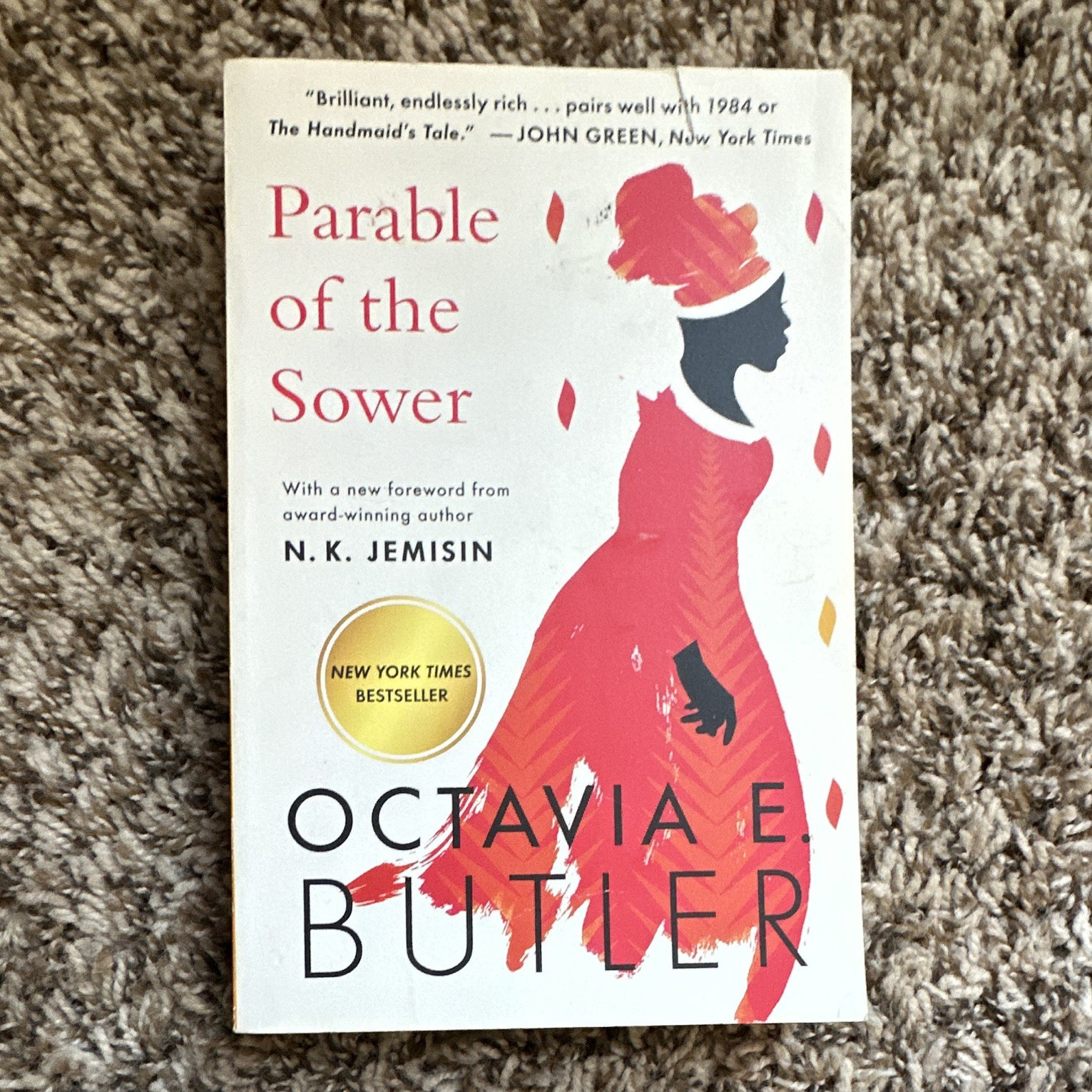 Octavia E. Butler Parable of the Sower Paperback Fiction Novel English NYT