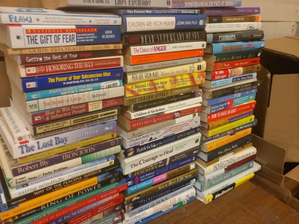 Books by Genre 20 LBS (Pounds) Box Value Lot Sorted Fiction/Nonfiction HB/PB SET