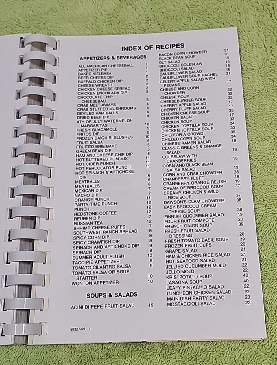 2009 Feeding 74 Kids and a Dog Cookbook 200 pages Stauffer Family & Friends