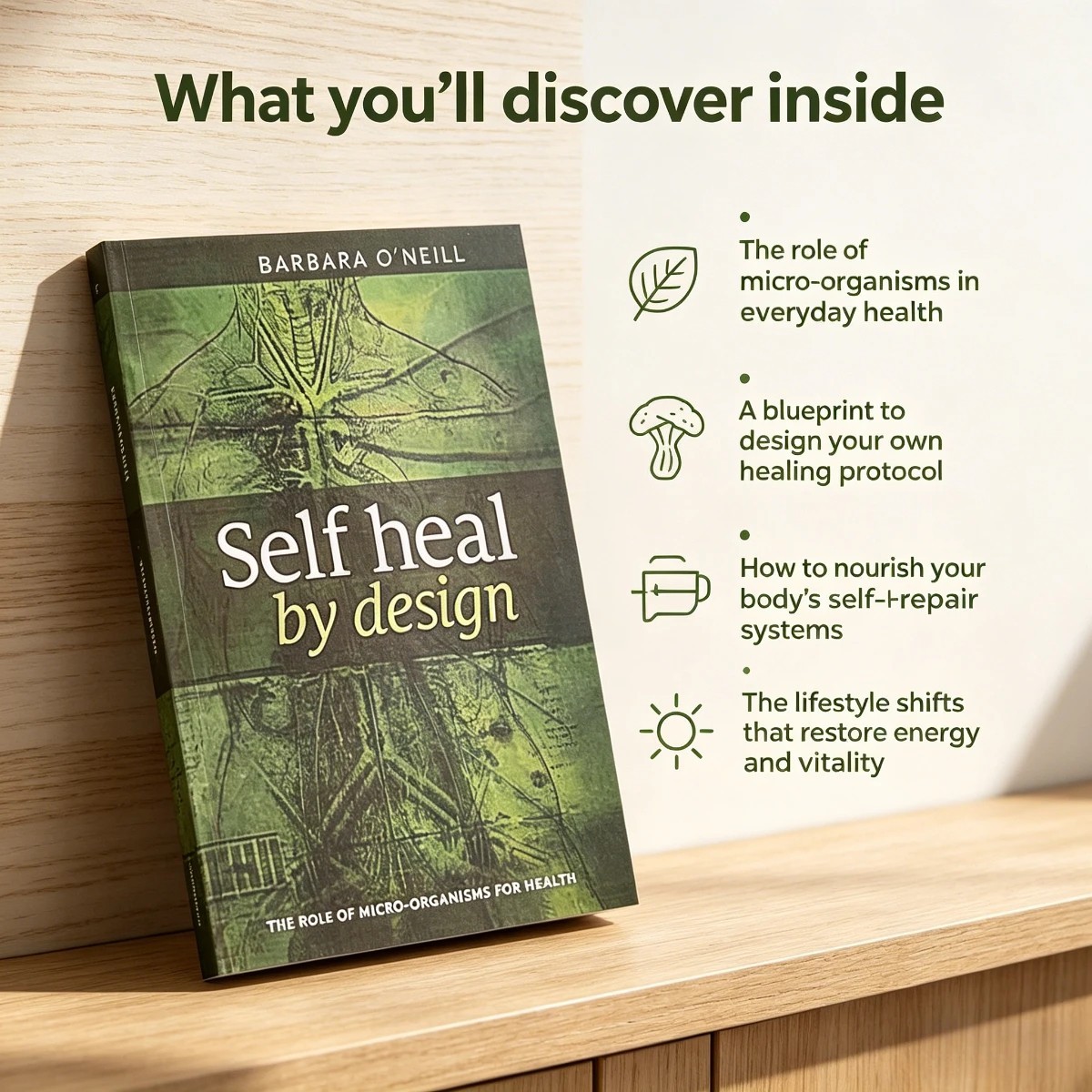 Self Heal By Design By Barbara O’Neill