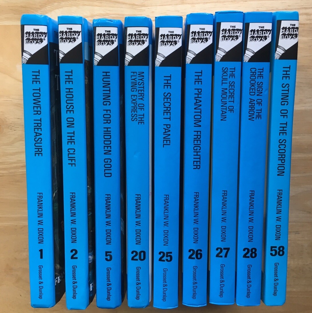 The Hardy Boys Ser.: Hardy Boys See Picture For Title: 1,2,5,20,25,26,27,28,58HB