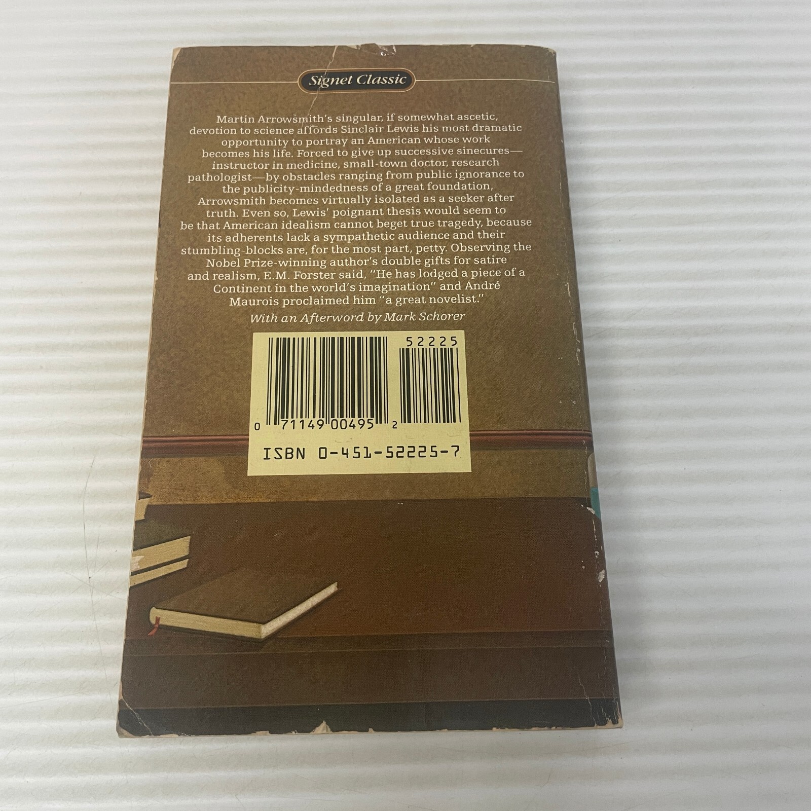 Arrowsmith Medical Drama Paperback Book by Sinclair Lewis from Signet 1980