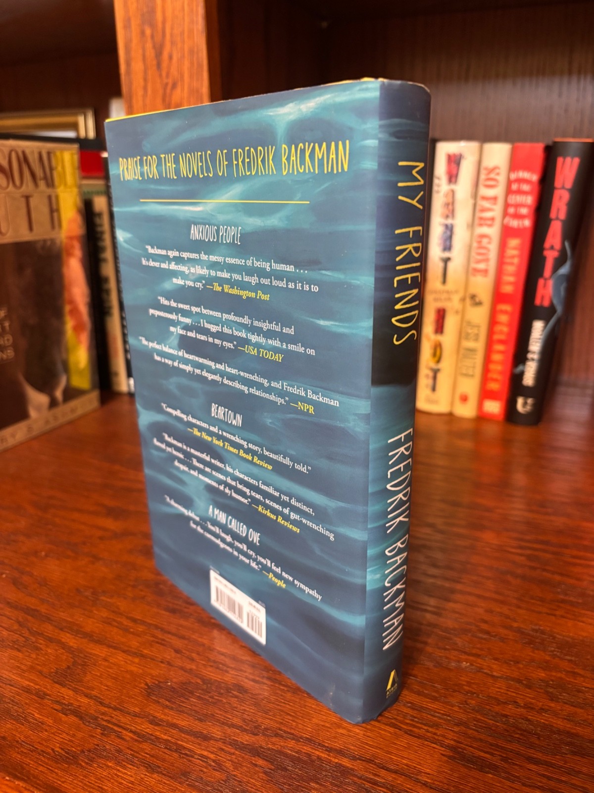 My Friends. Fredrik Backman 1st HC Ptg. Atria 2025 Fine Unread