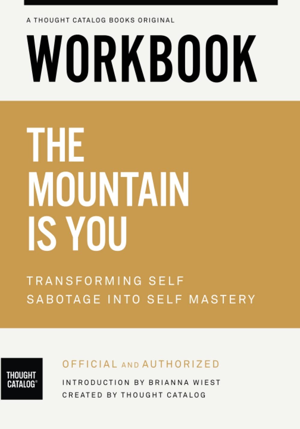 Workbook: The Mountain Is You: Transforming Self Sabotage into Mastery…