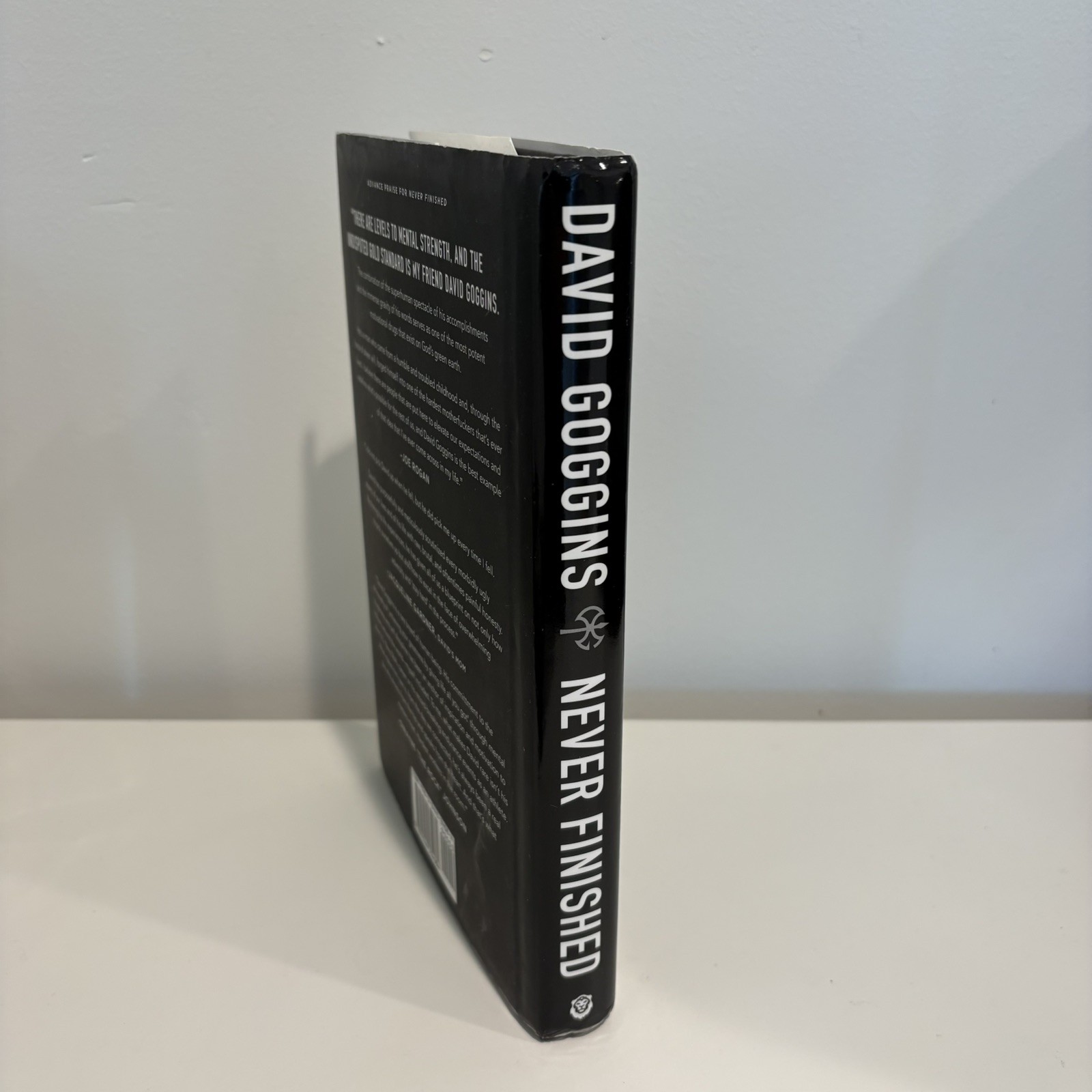 Never Finished David Goggins 2022 First Edition Hardcover Lioncrest Publishing