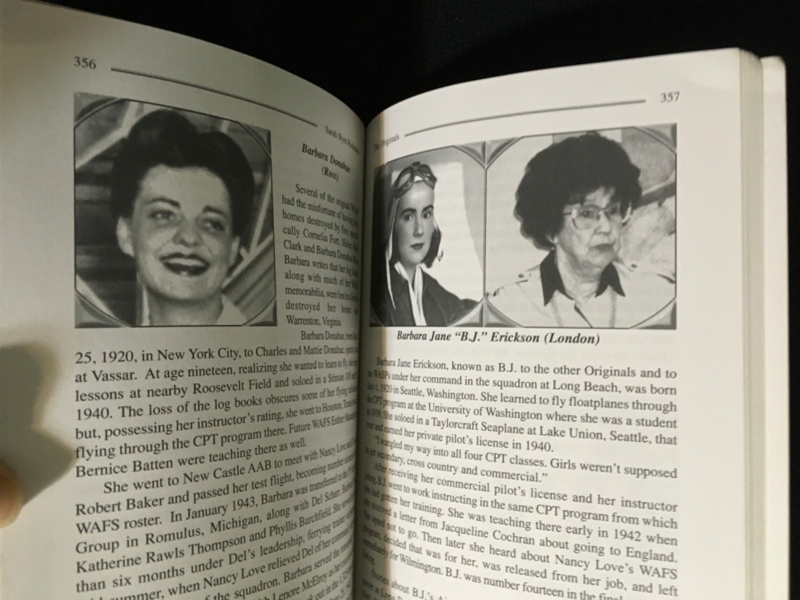 THE ORIGINALS Women’s Auxiliary Ferrying Squadron WWII Sarah Rickman pb SIGNED!