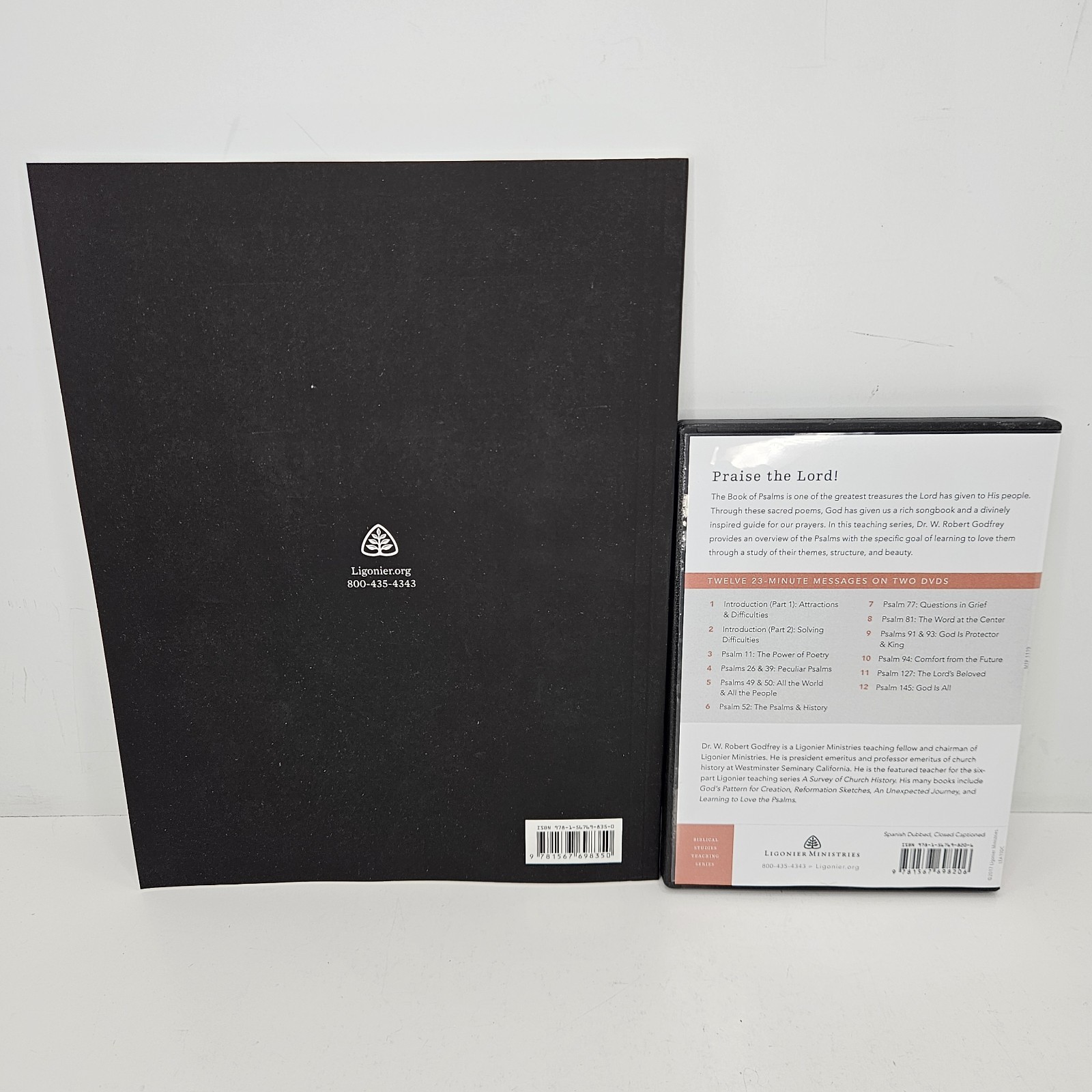 Learning To Love The Psalms DVD/STUDY GUIDE W. Robert Godfrey Ligonier NEW!!!