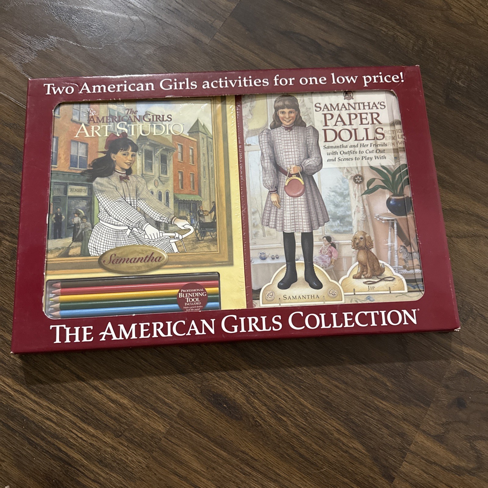 The American Girls Collection Samantha’s Paper Dolls & Art Studio Set NEW NIB