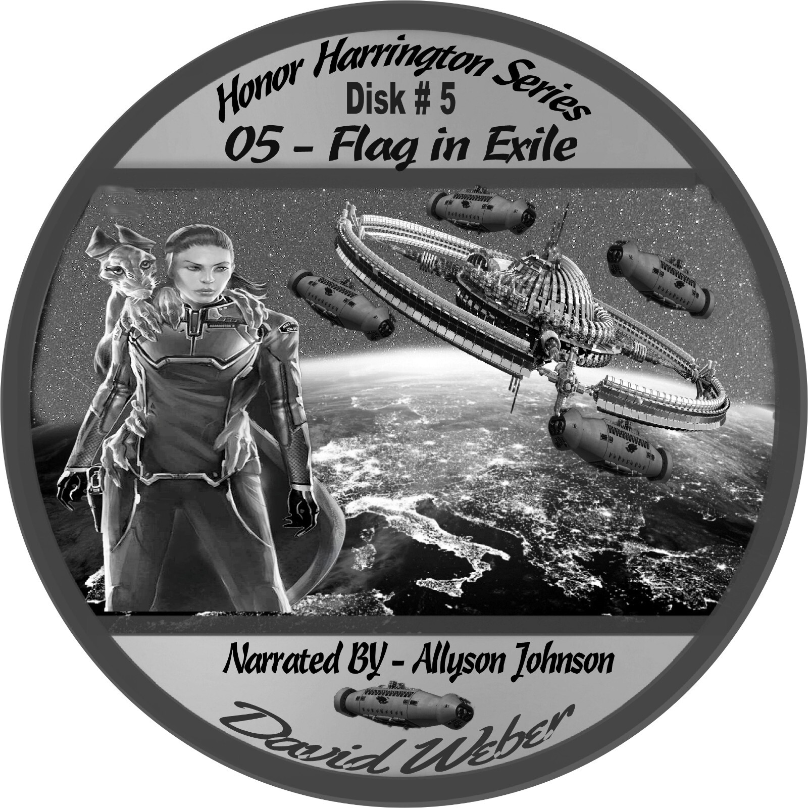 David Weber Honor Harrington Series 14 unabridged audiobooks 0n 18 mp3 CDs