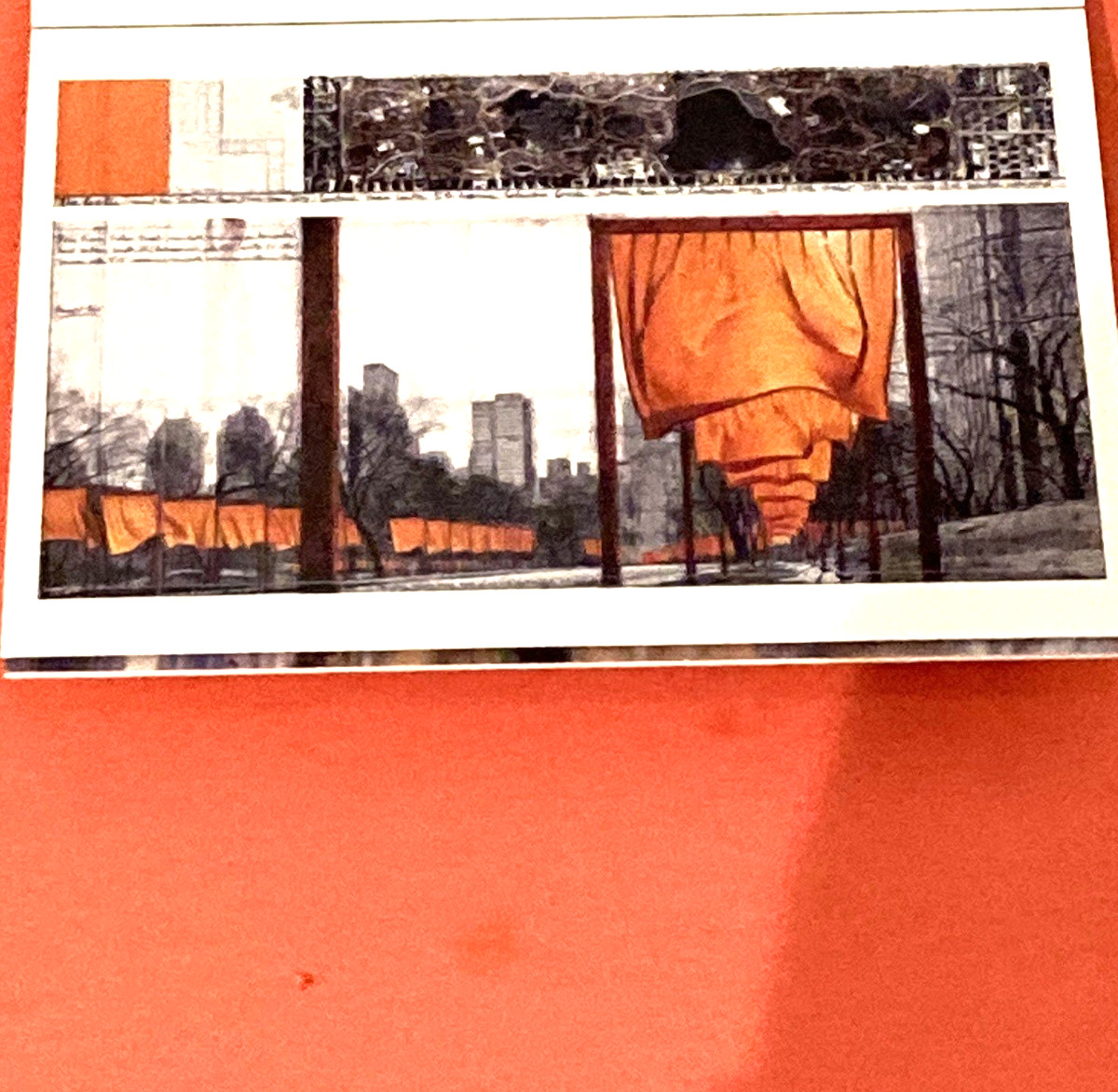 Christo &Jeanne-Claude 30 Photo Postcards THE GATES Central Park &other Projects