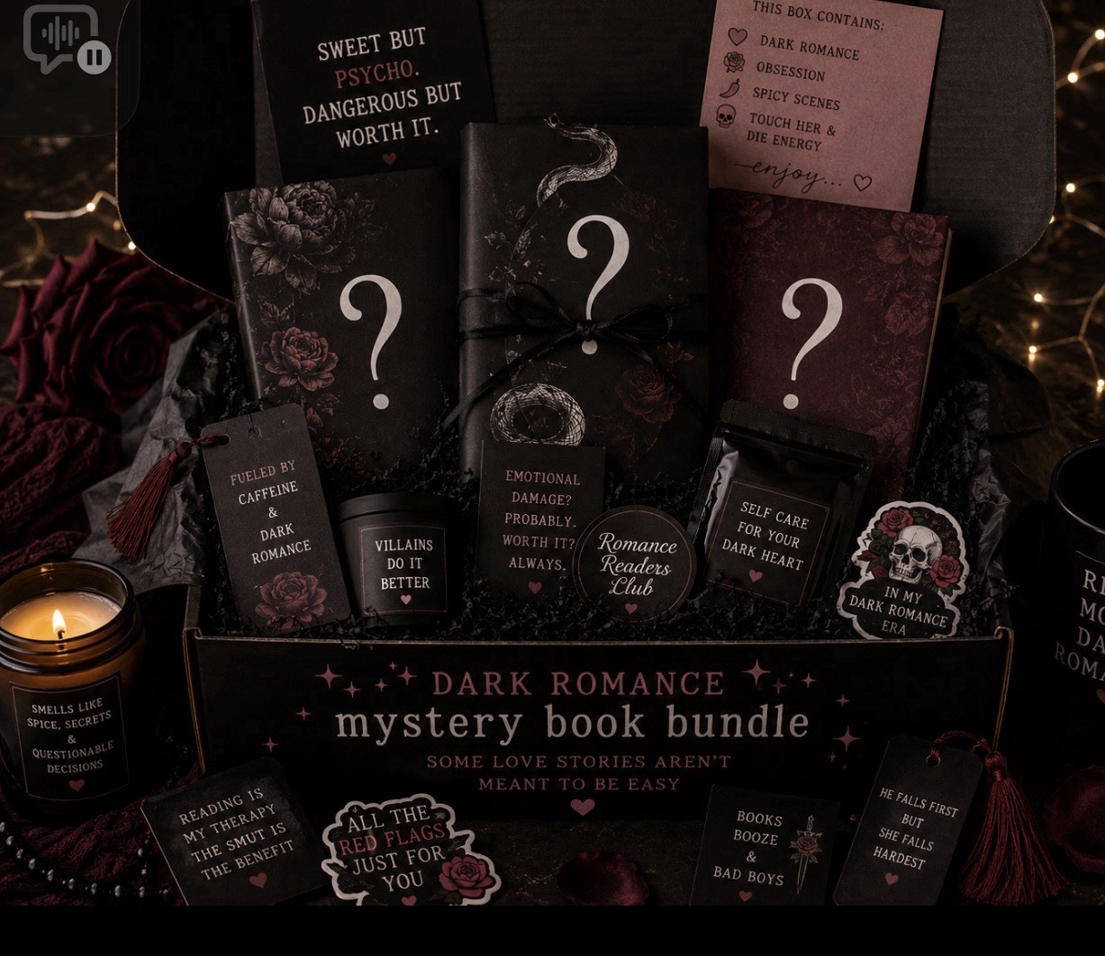 Blind Date With A Book Mystery Book Box Gift Bundle 3-5 Books