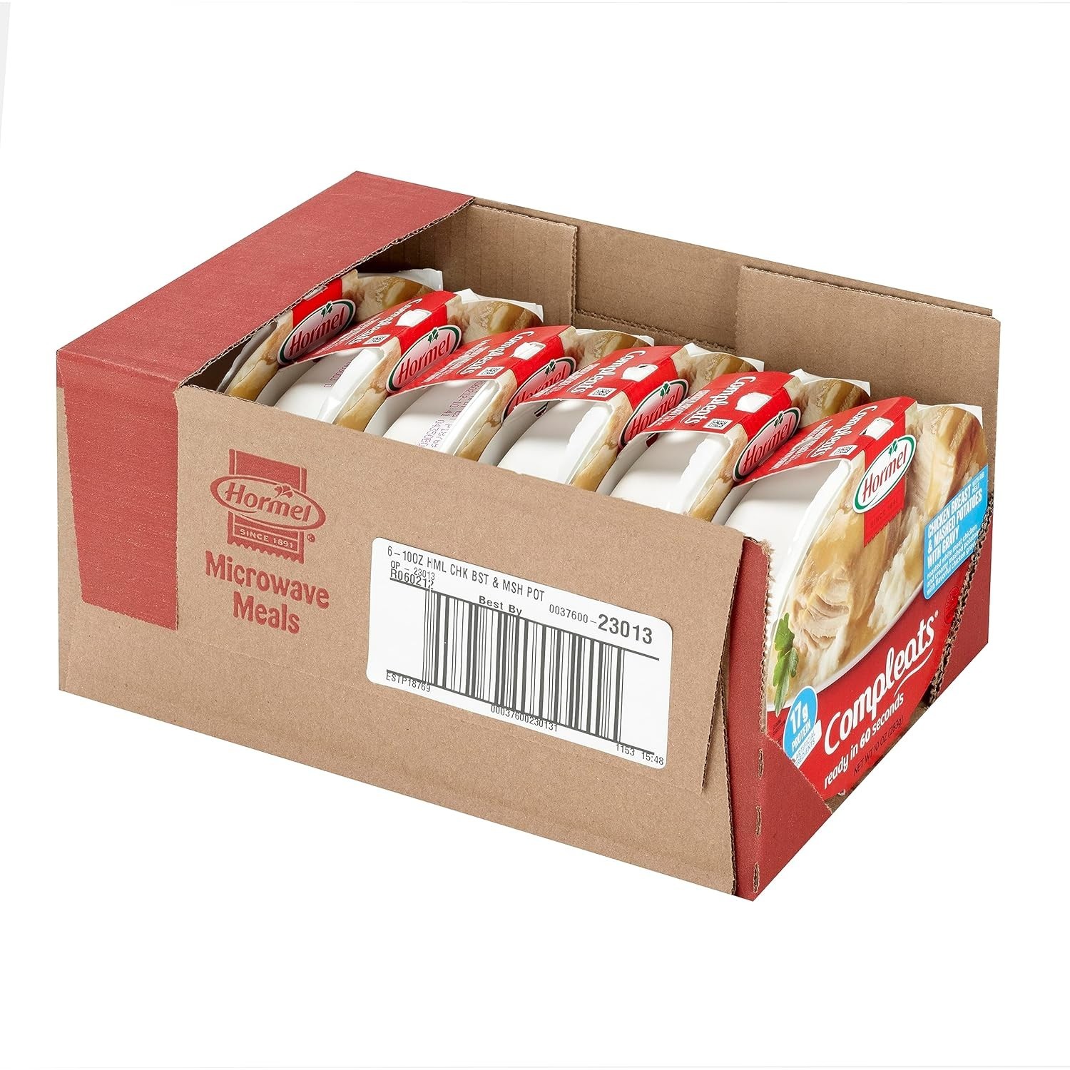 Hearty Chicken and Gravy with Creamy Mashed Potatoes – 10oz Trays, 6 Count