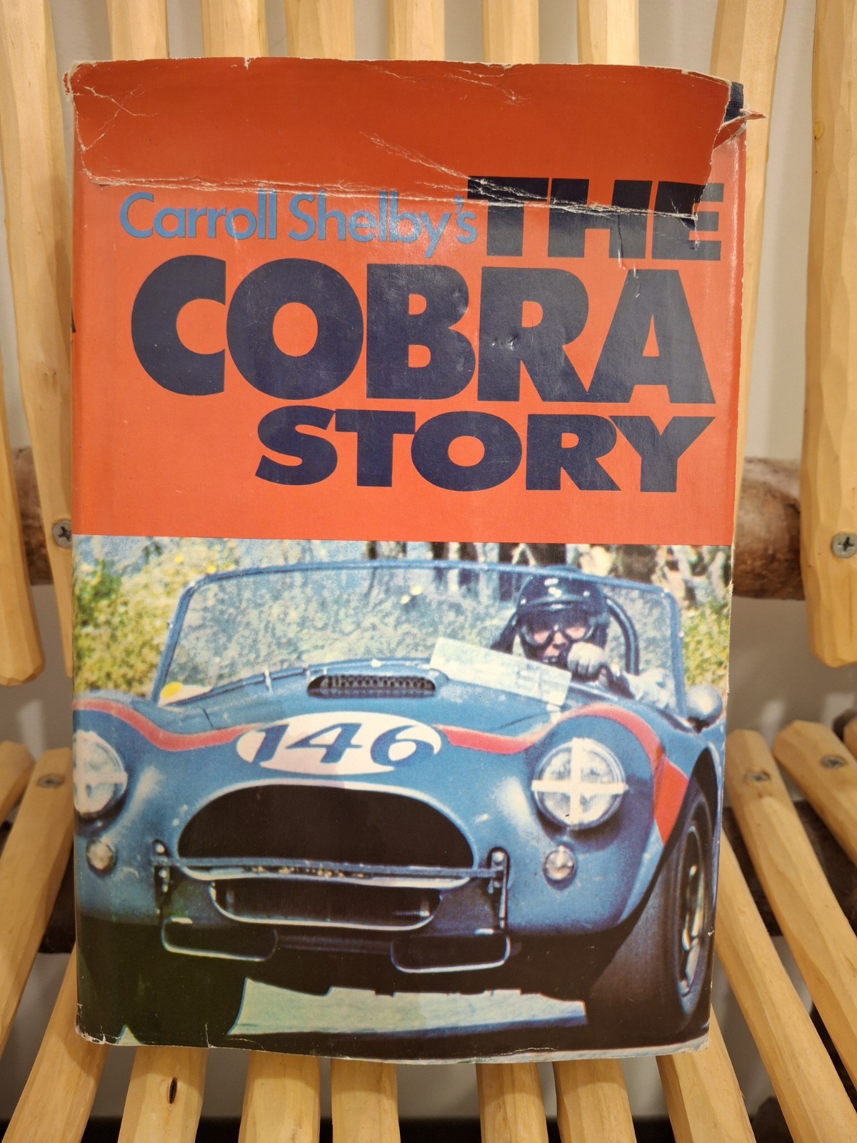 THE COBRA STORY Book by Carroll Shelby HC DJ 1974 Reprint 272 Pages