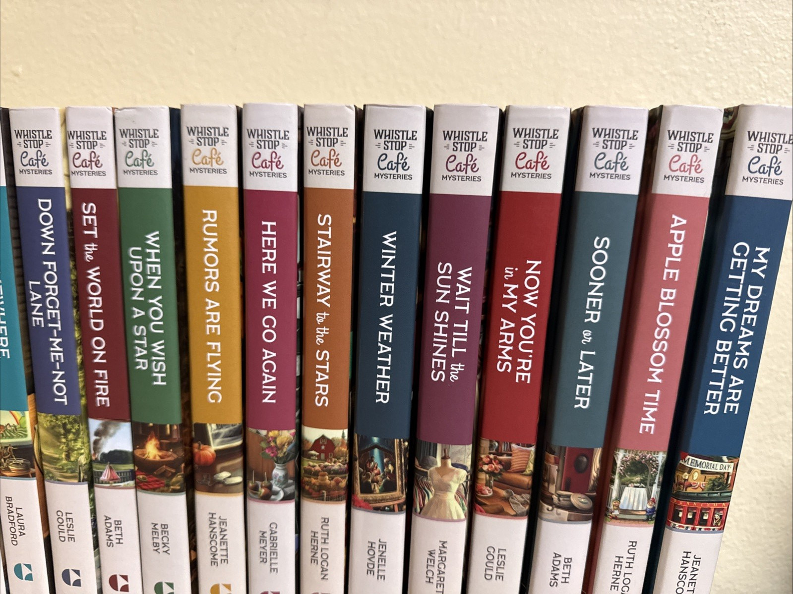 Guideposts Whistle Stop Cafe Mysteries Books Hardcover Complete Set of 24 NEW
