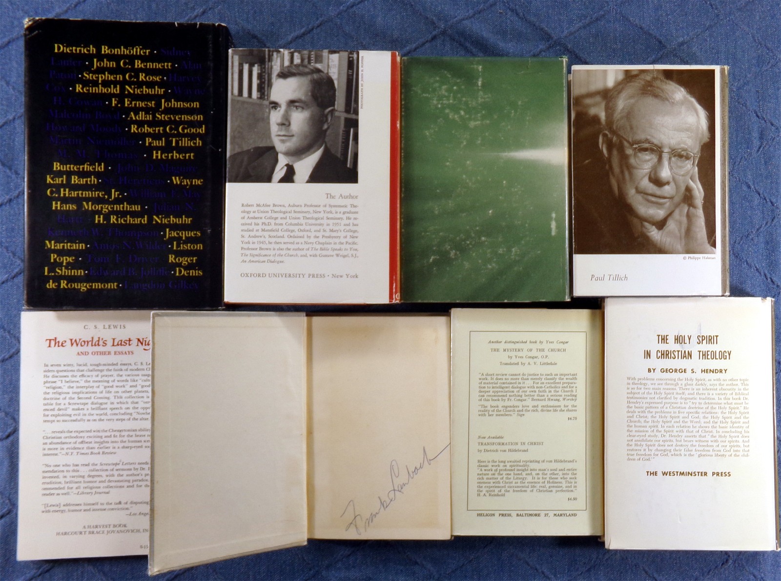Vintage Theology: 25x Book Lot (3 Signed) Religion Christian Spiritual Faith God