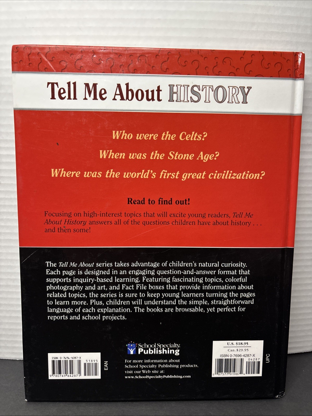 Tell Me About History by Emma Beare