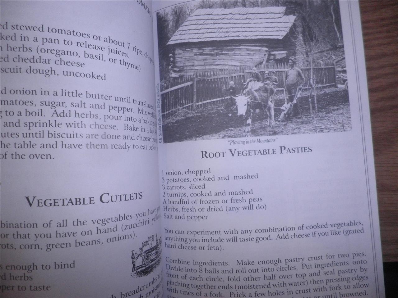 LOG CABIN COOKING Cookbook Cook Book Recipes Barbara Swell NEW 5oz